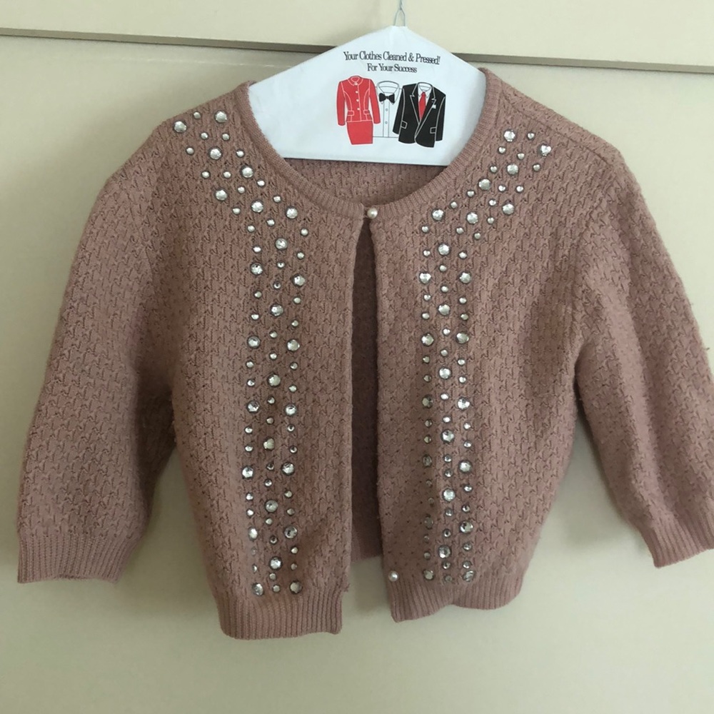 Marc By Marc Jacobs dusty pink sweater — c. 2004